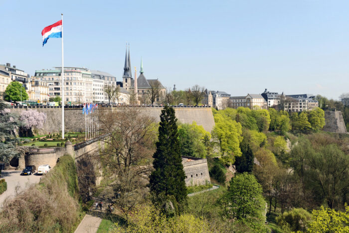 Luxembourg City view