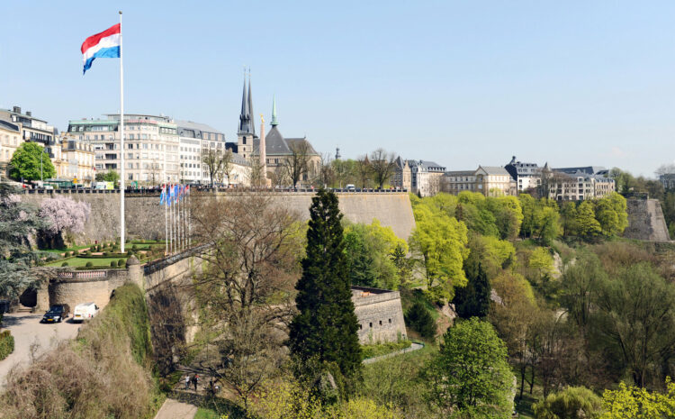 Luxembourg City view